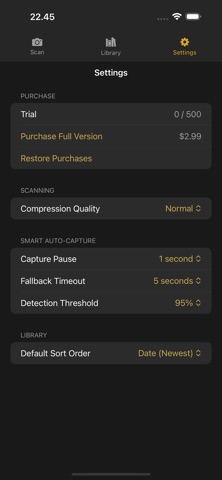 Knut Book Scanner screenshot