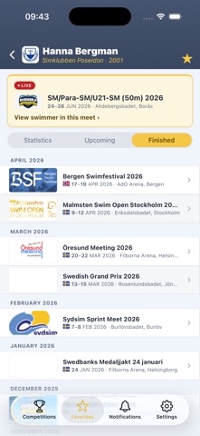 Swimify Livetiming Screenshot 3 of 6