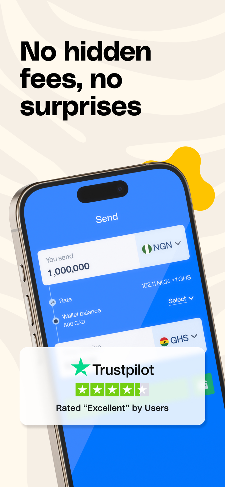 Afriex - Money transfer screenshot 3