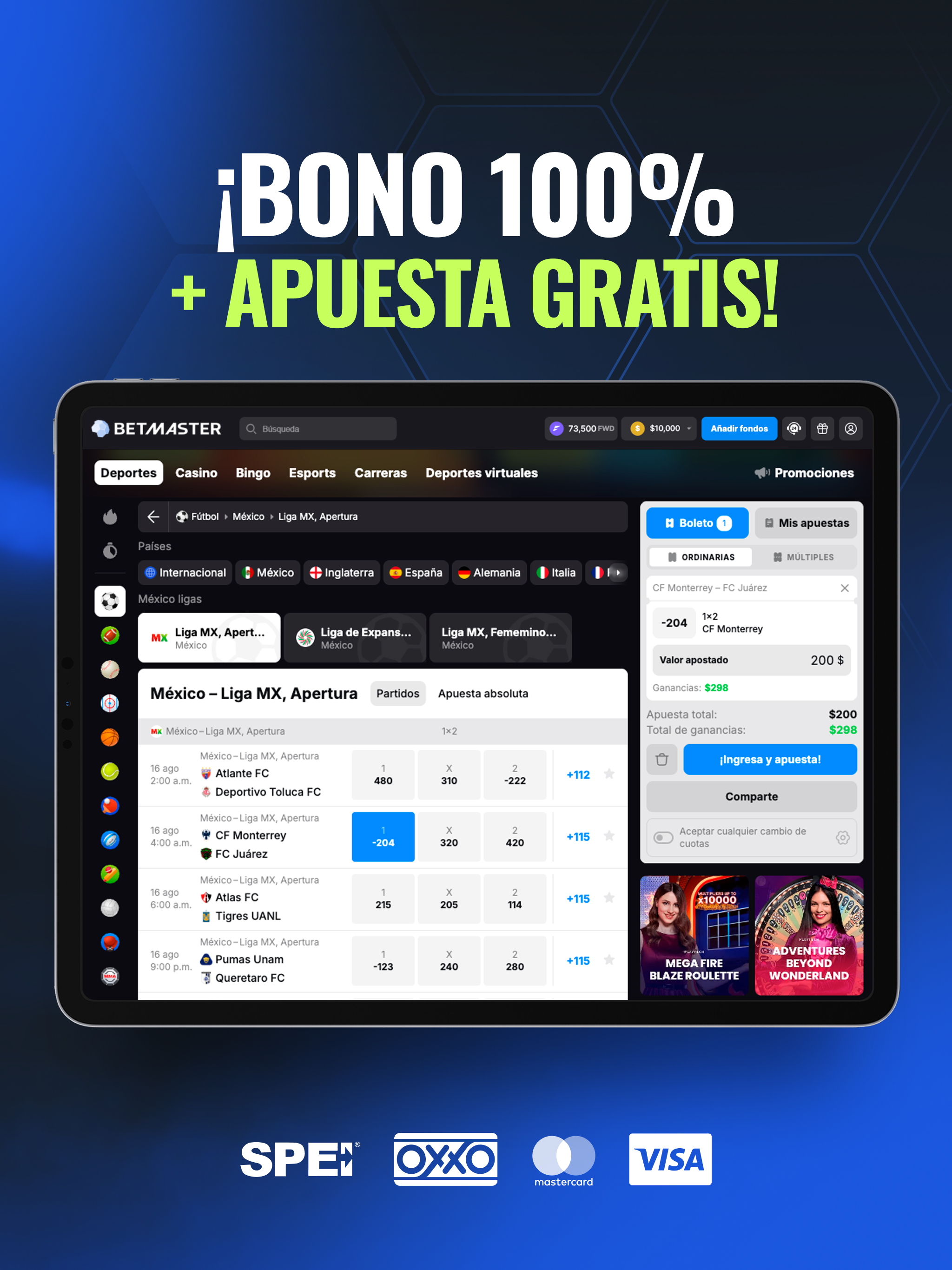 Betmaster: Apuestas Deportivas screenshot 12
