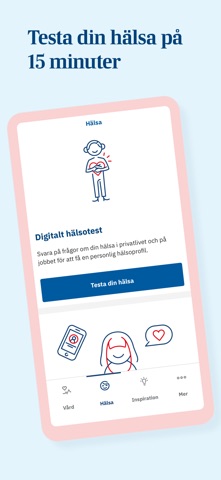 Hälsa och vård iPhone screenshot 5