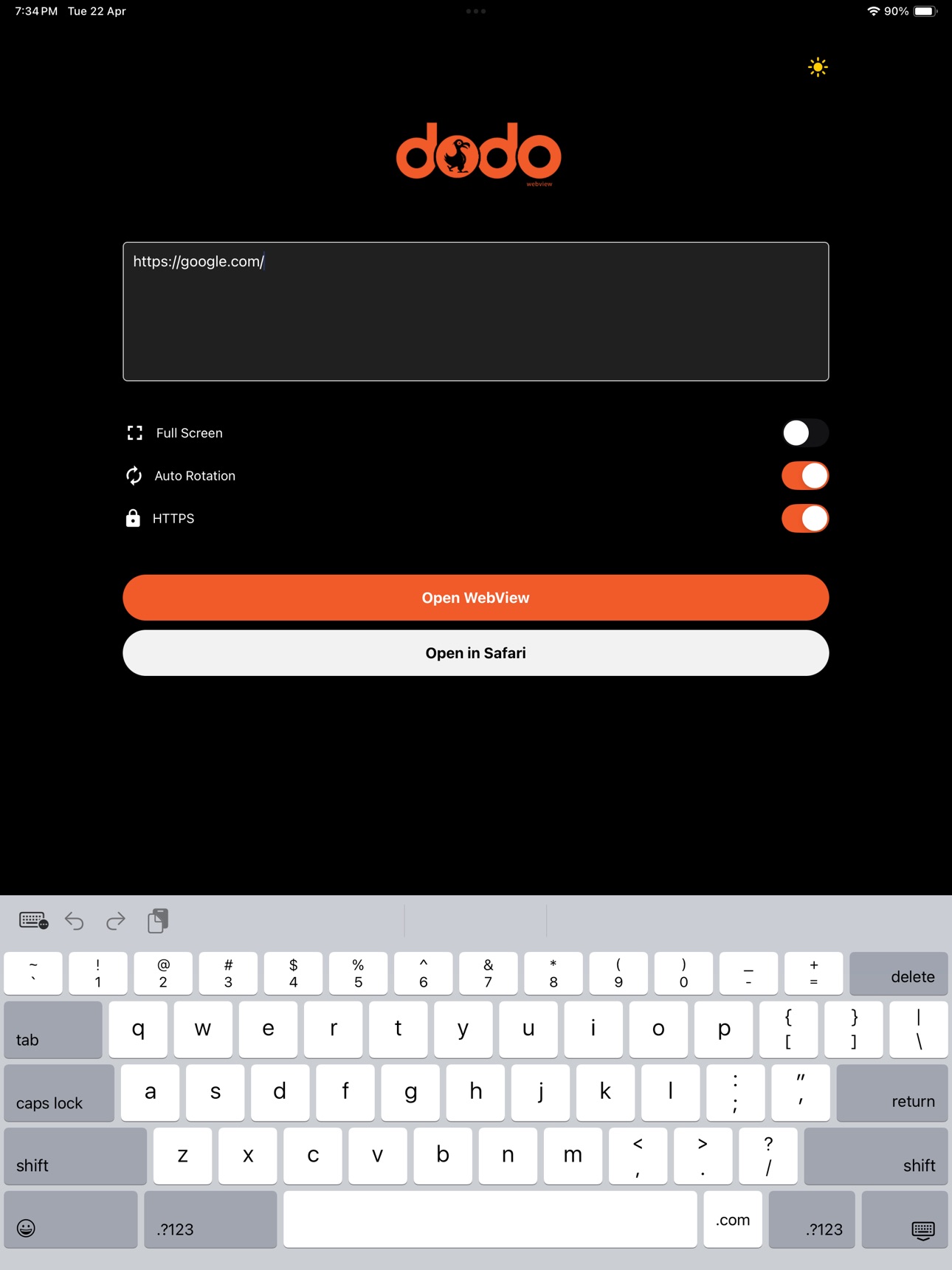 Dodo - Webview screenshot 4