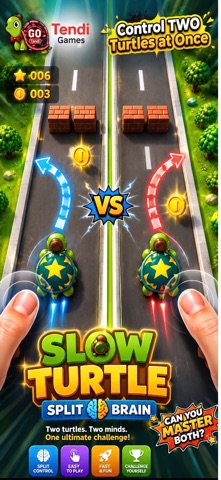 Slow Turtle: Split Brain Run Screenshot 1 of 5