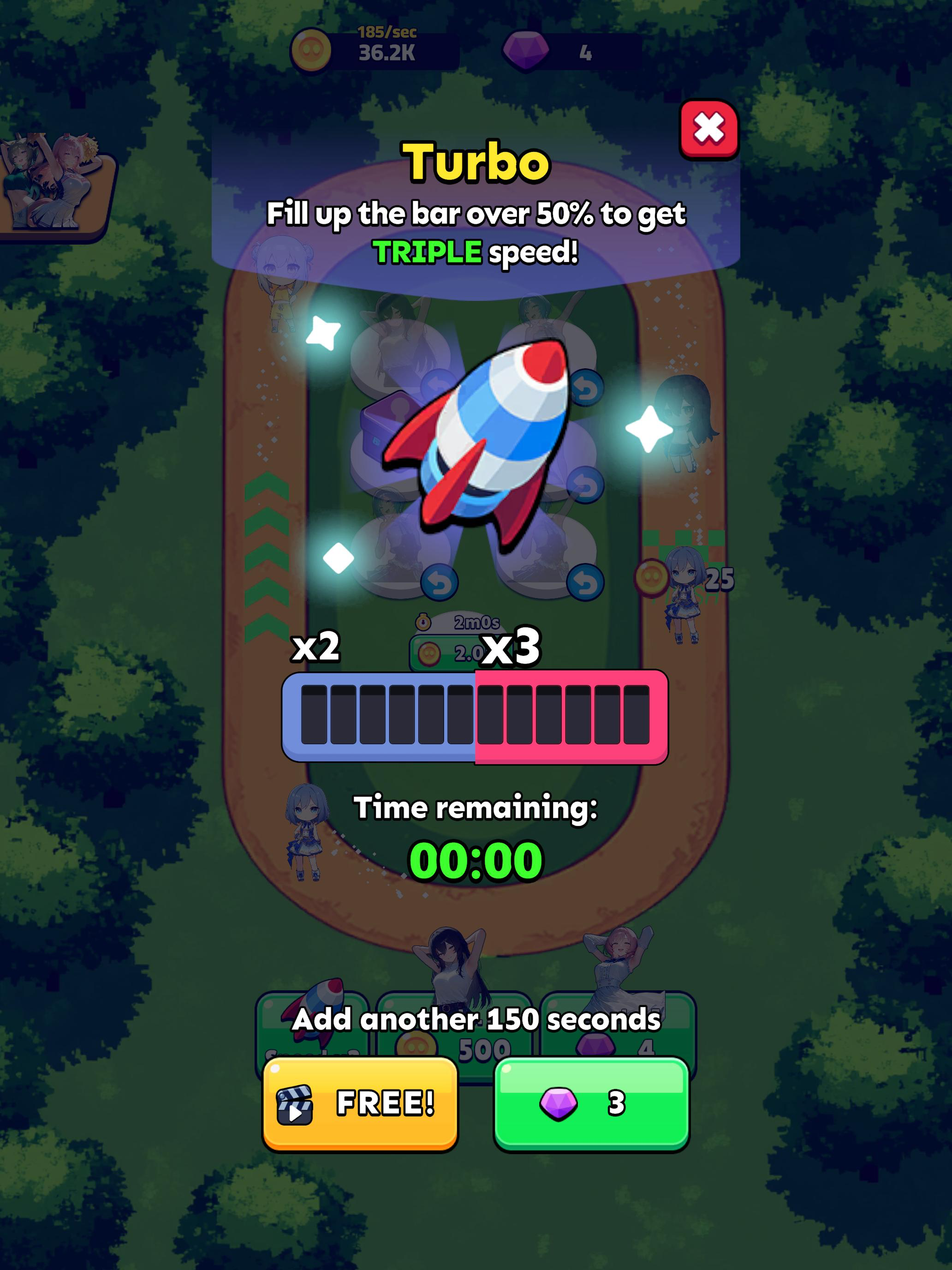 Race Girl : Cutie Merge screenshot 8