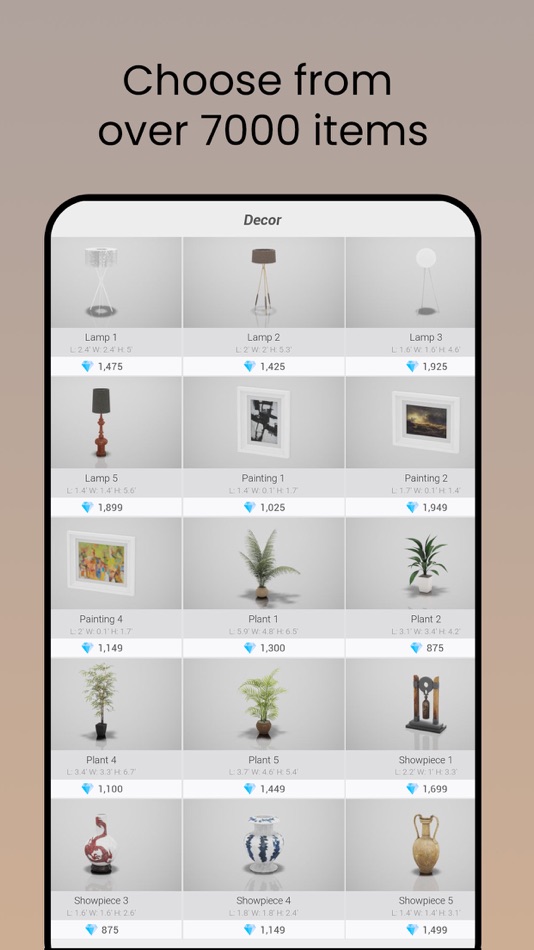 #5. Home Decor - House Design Game (iOS) 由: Homeplay Inc