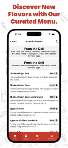 La Familia Taqueria iPhone screenshot