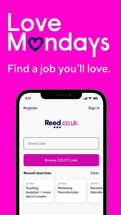 Screenshot #1 pour Reed.co.uk Job Search