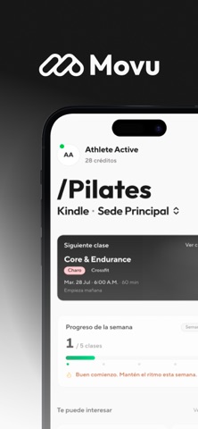 Movu - Gestión Deportiva screenshot