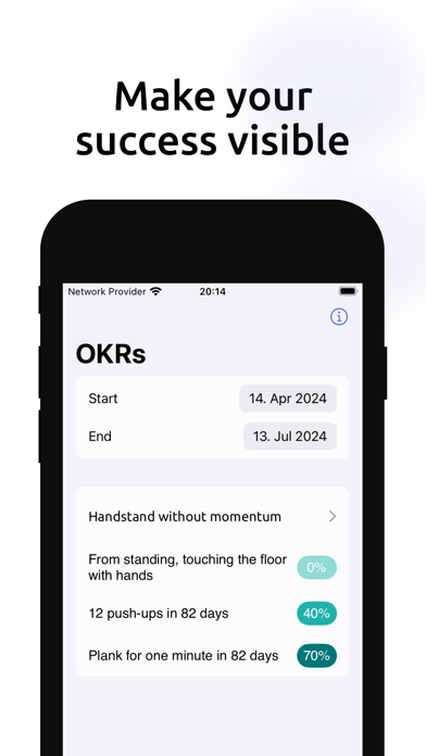 Screenshot #3 pour OKR Tracking