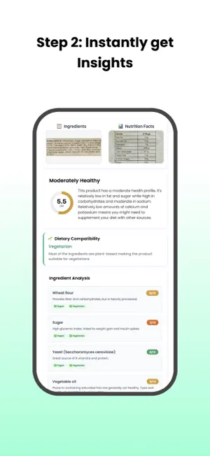 Kcal: AI Food Calorie Scanner screenshot 3