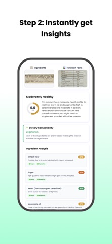 Kcal: AI Food Calorie Scanner screenshot