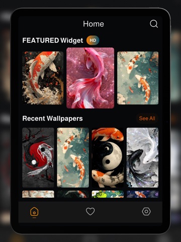 Koi Wallpapers iPad screenshot