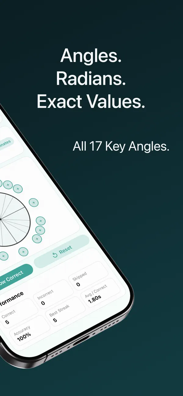 Screenshot #2 pour Unit Circle Practice