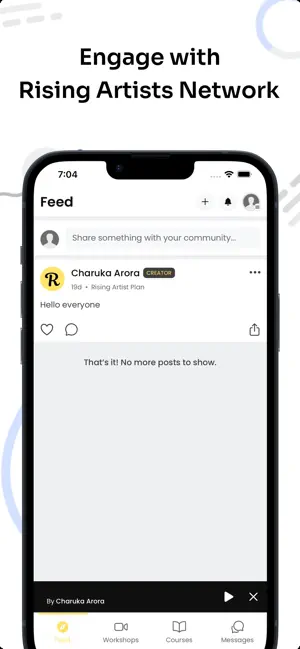 Rising Artists Network screenshot 2