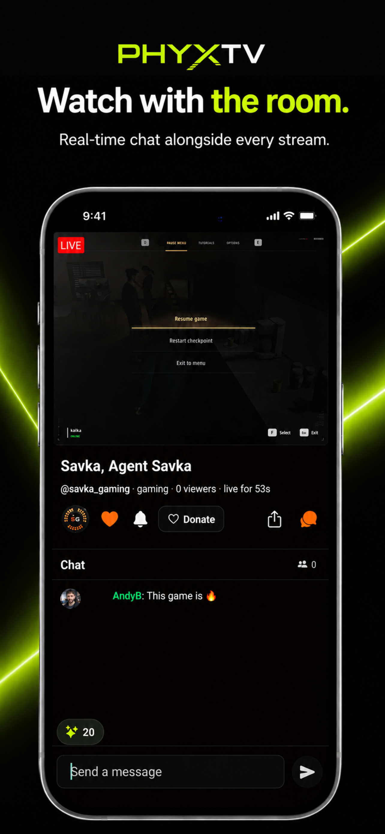 PHYXTV screenshot 3