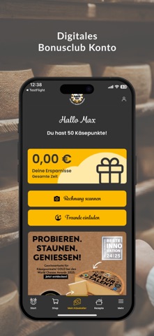 Baldauf Käse screenshot