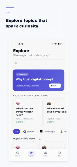 Whet: Learn Something Daily screenshot 2