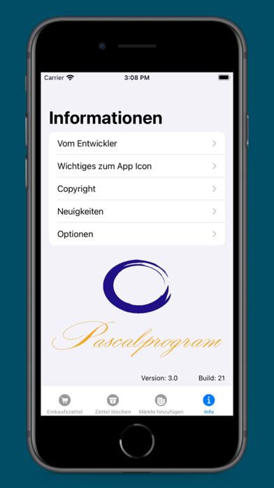 Einkaufszettel zum abhaken Screenshot