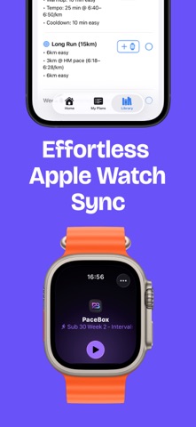 PaceBox - Watch Running Plans Screenshot 2 of 5