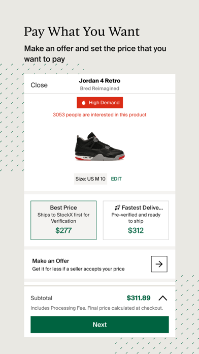 StockX - Buy and Sell Sneakers Screenshot
