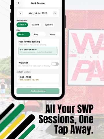 Singapore Wake Park iPad screenshot