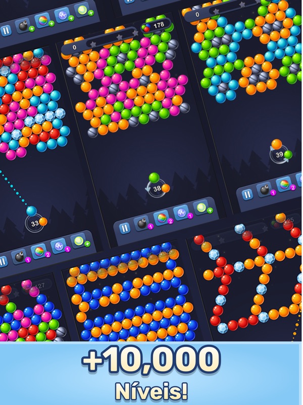Bubble Pop! Puzzle clássico screenshot 9