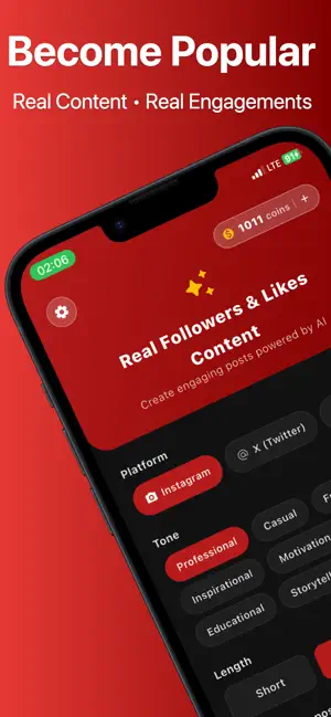Real Followers, Likes & Views screenshot 3