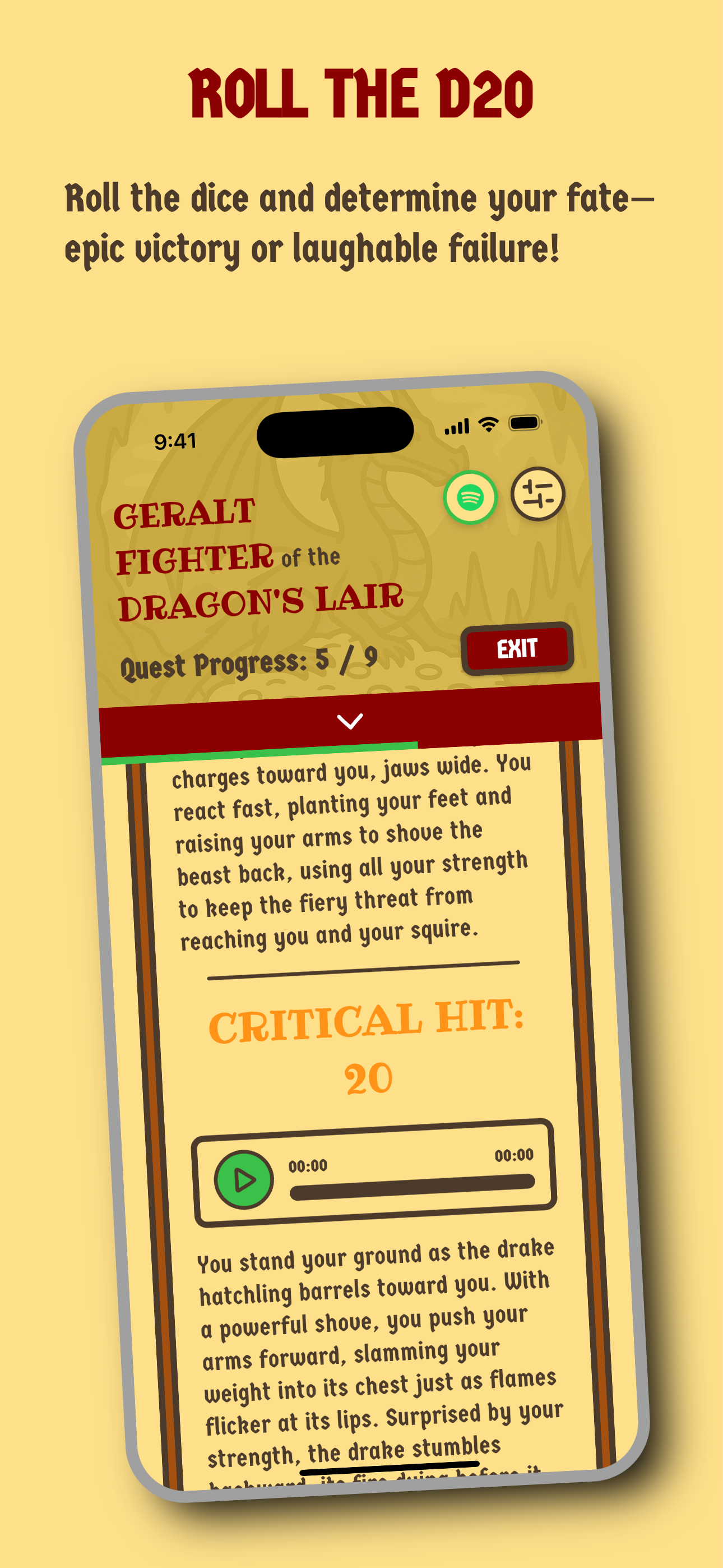 Critical HIIT: Fantasy Workout screenshot 3