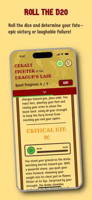 Critical HIIT: Fantasy Workout screenshot 3