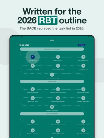 ABA Prep: RBT Exam 2026 iPad screenshot