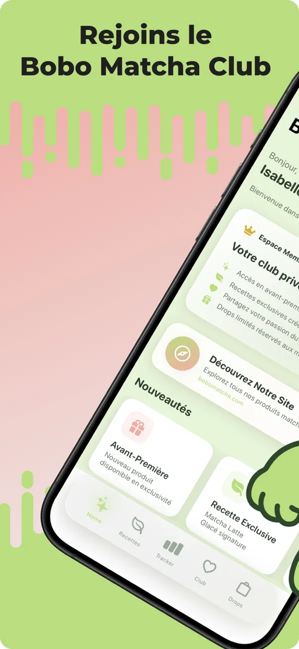Screenshot #1 pour Bobo Matcha Club