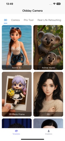 旧日相机 - AI绘画&照片创作工具 screenshot