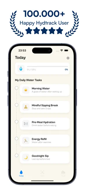 Hydtrack: Drink Water Reminder screenshot 3