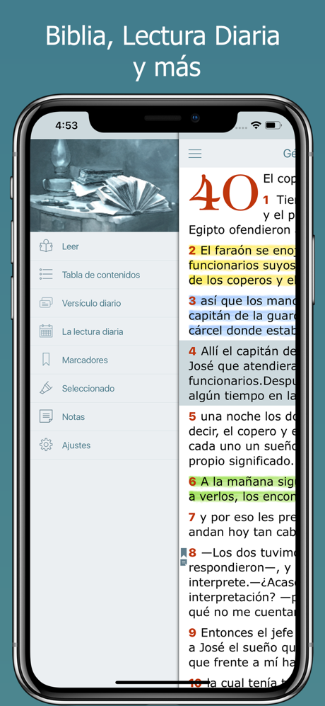 La Biblia NVI - Bible en Audio screenshot 2