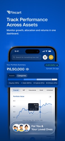 Fincart - Investment App iPhone screenshot