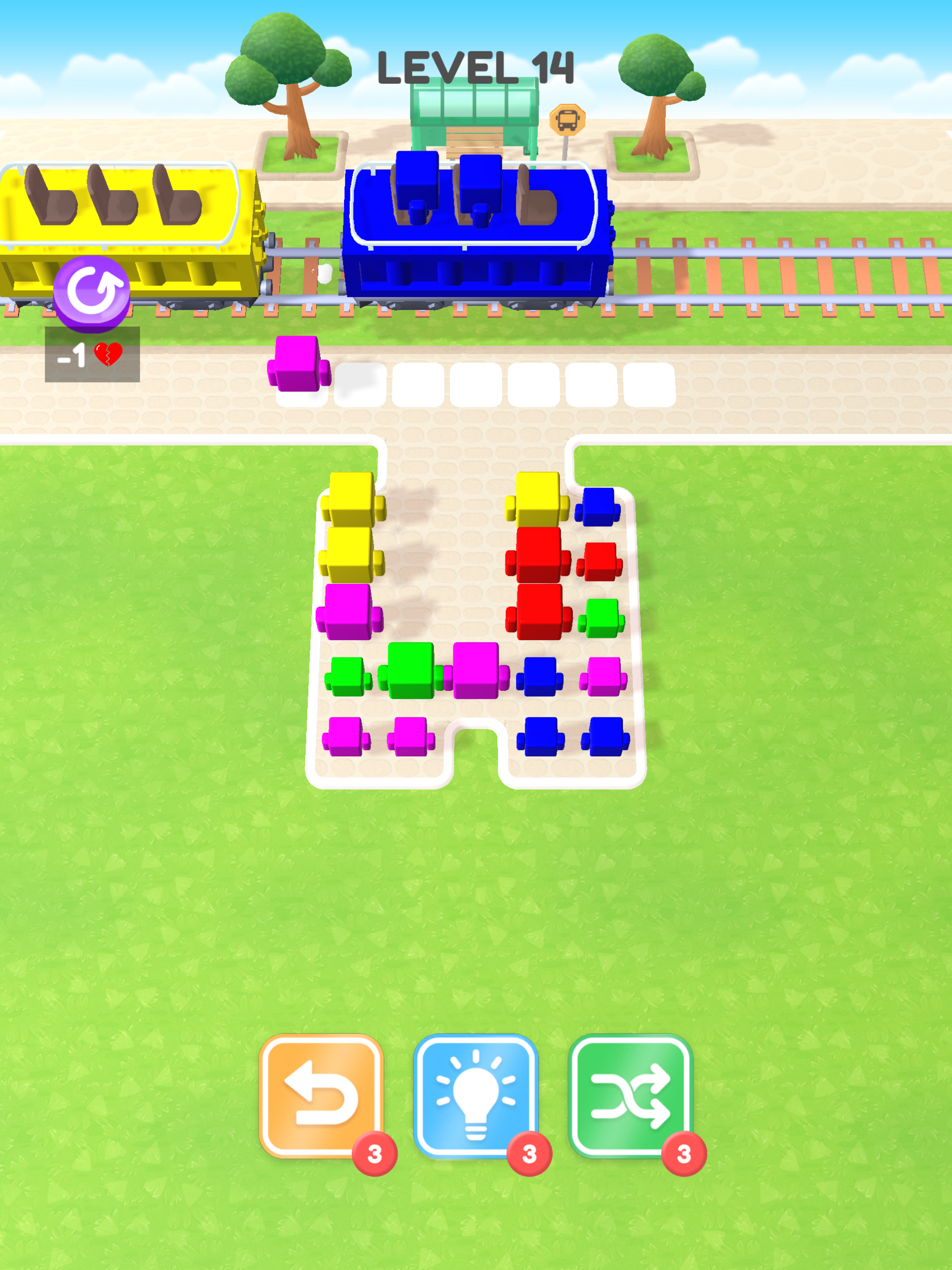 Bus Jam Traffic Escape screenshot 17