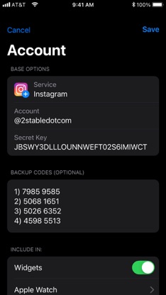 Authenticator App screenshot 3