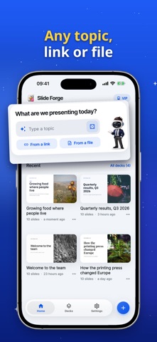 SlideForge PPT Slides AI Screenshot 2 of 7