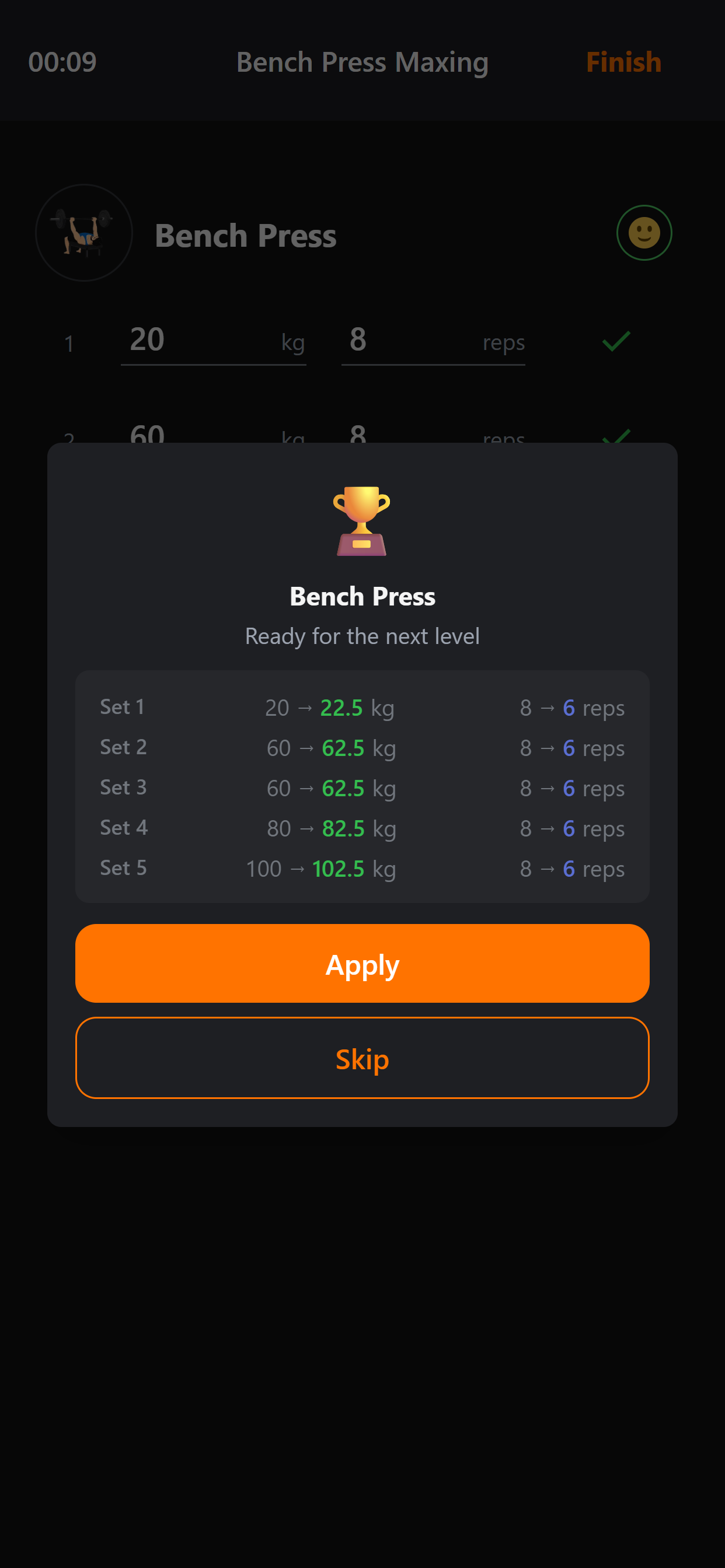 Workout Guy: Progression screenshot 4