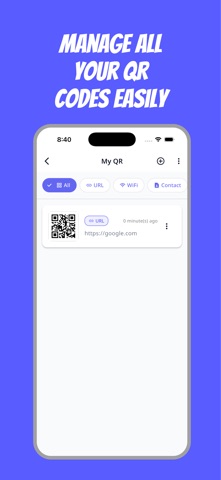 QR Maker - Generate & Scan QR Screenshot 5 of 6