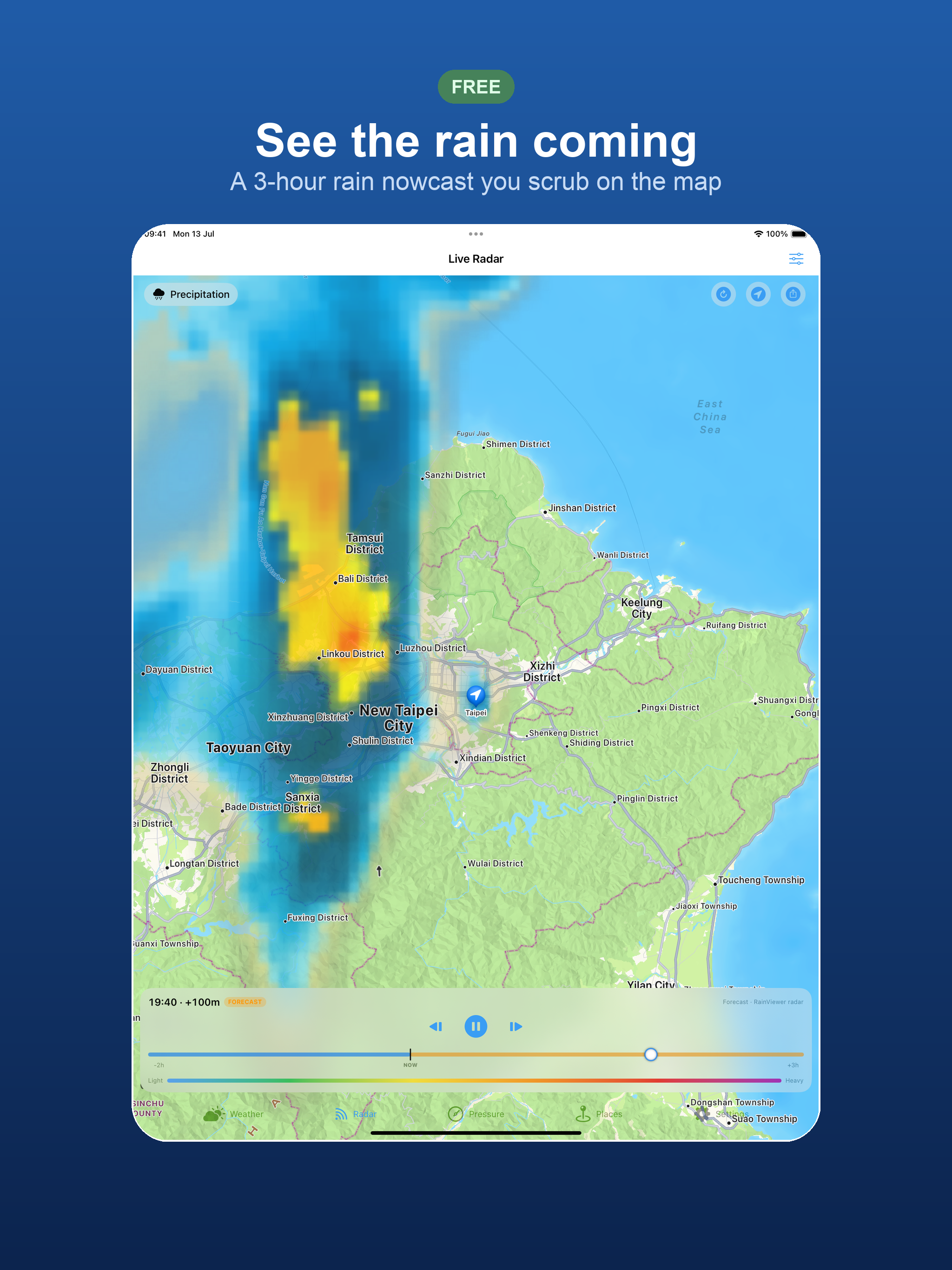 Windrose: Weather Radar & Rain screenshot 7