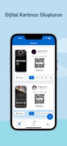 WeeCard Digital Card Screenshot 1 of 3
