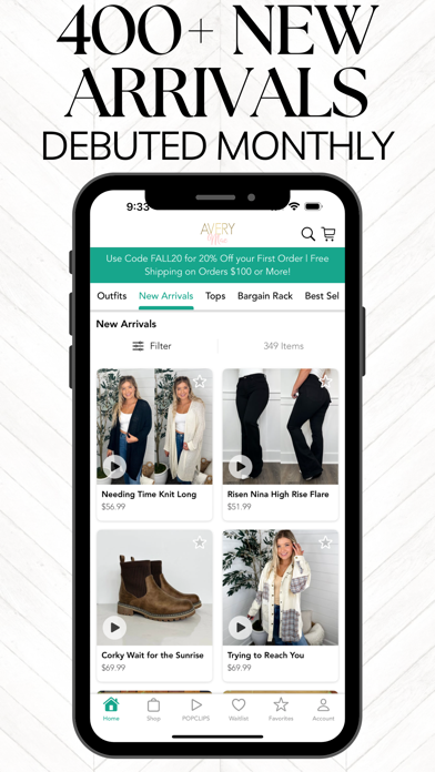 Avery Mae Boutique Screenshot