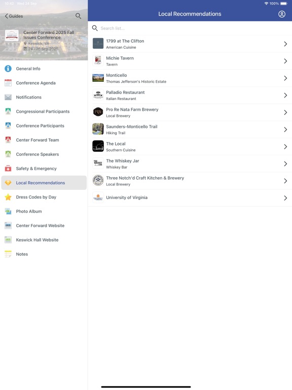 Center Forward app screenshot 2