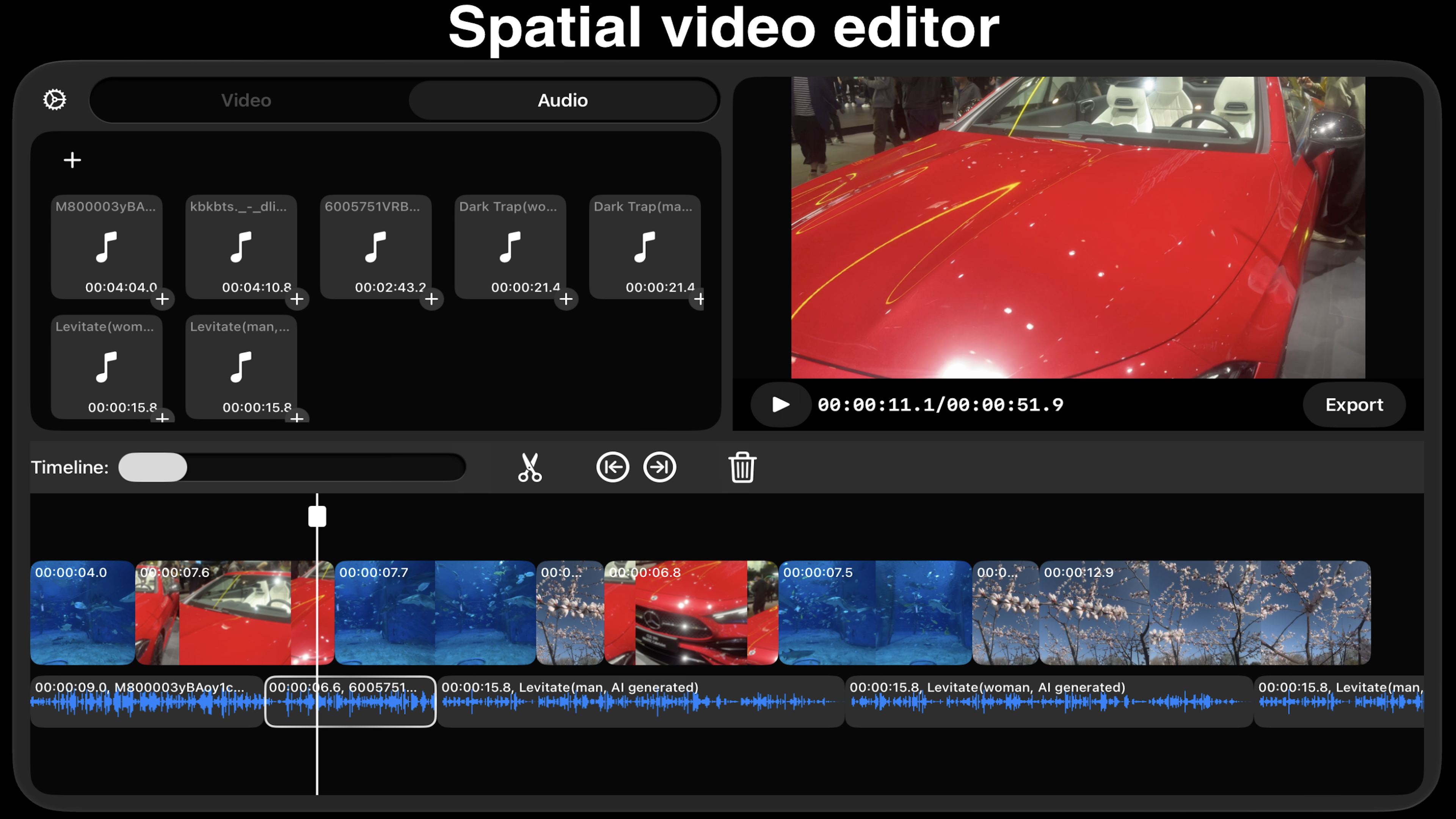 Fycut: Spatial Video Editor screenshot 10