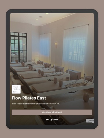 Flow Pilates East iPad screenshot