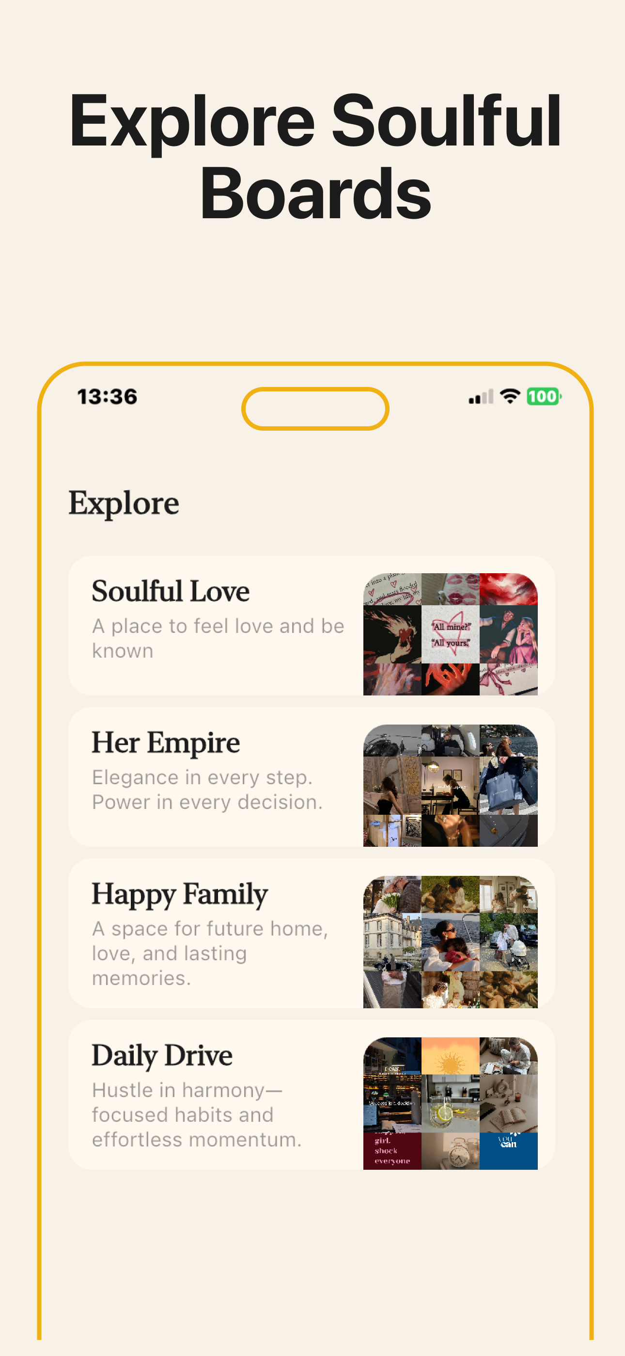Sunrise: Vision Board & Dreams screenshot 8