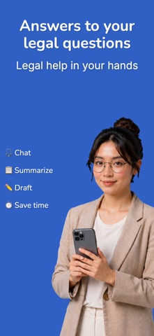 Lawyer Assistant: AI Reads Law iPhone screenshot