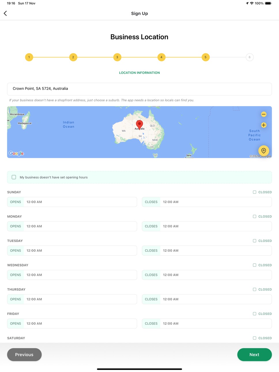 iPad screenshot