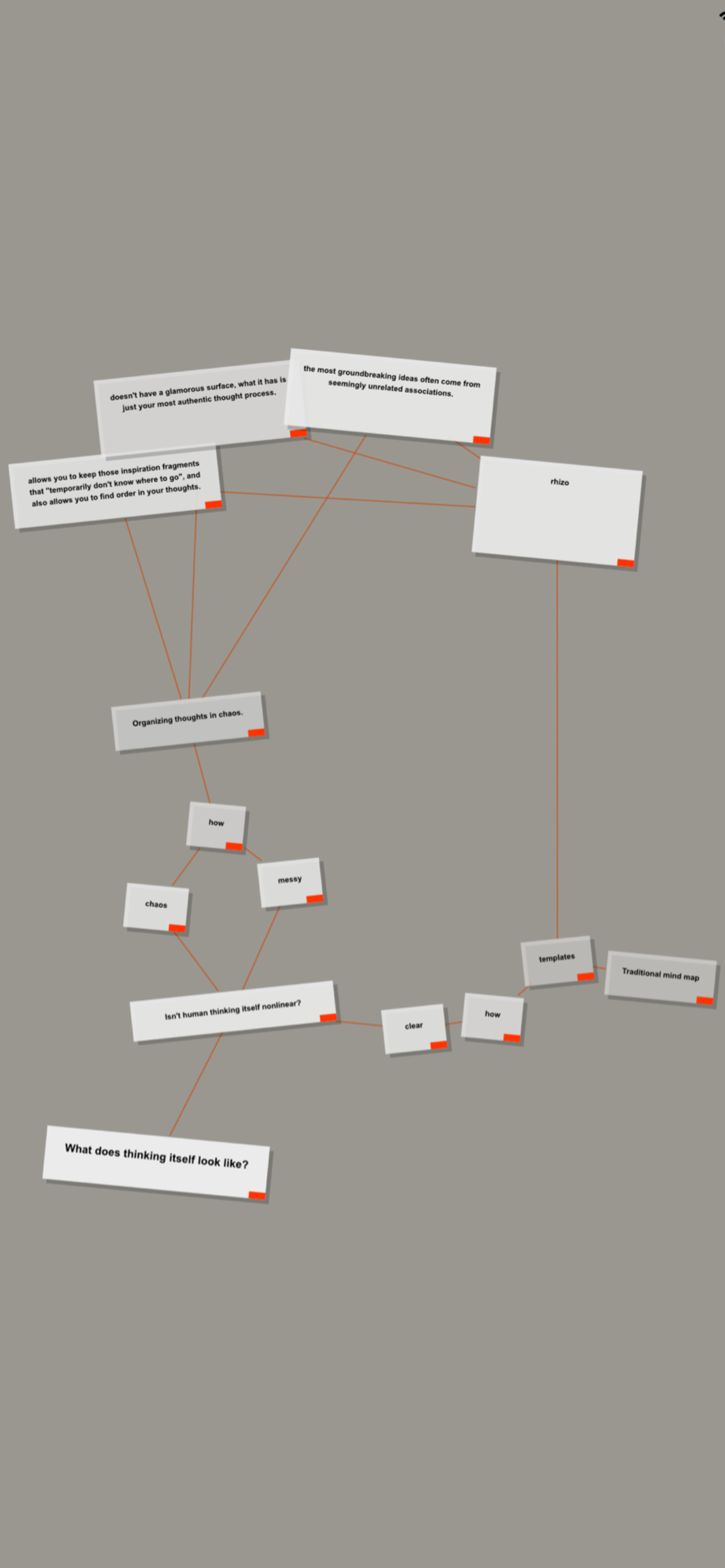 Rhizo - Stress-free Mind Map